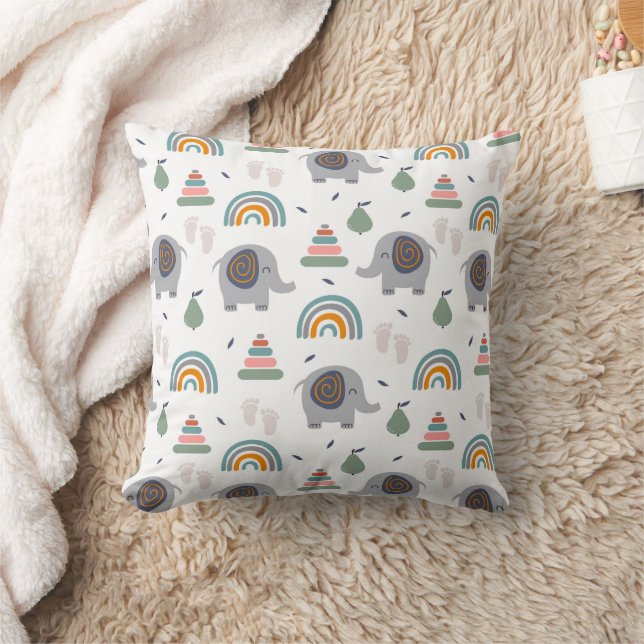 Cojín Decorativo Patrón de juguete de bebé (Manta)