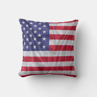 Cojín Decorativo Patrón de la bandera de los Estados Unidos sobre l