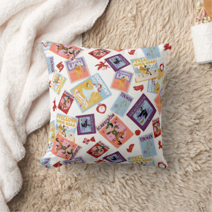 Cojín Decorativo Patrón de lanzamiento de impresión de personaje de