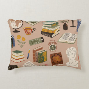 Cojín Decorativo Patrón de libro