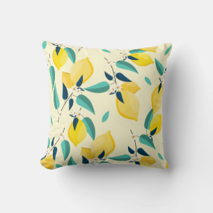 Cojín Decorativo Patrón de limón