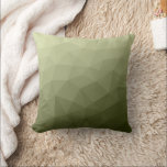 Cojín Decorativo Patrón de malla geométrica gradiente verde claro d<br><div class="desc">El gradiente verde del ejército de la malla geométrica triángulos sombríos. Malla geométrica triangular con gradiente oscuro gris oscuro claro. militar,  ejército,  patrón,  sombrío,  malla,  triángulos,  geometría,  geométrica,  gradiente,  fresco,  triángulo,  verde</div>