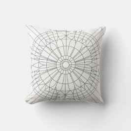 Cojín Decorativo Patrón de Mandala Geométrico