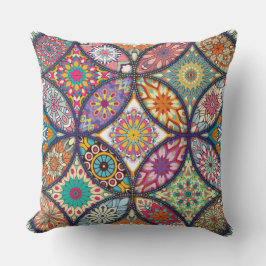 Cojín Decorativo Patrón de Mandala - Pillow