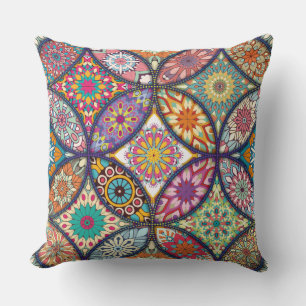 Cojín Decorativo Patrón de Mandala - Pillow