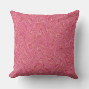 Cojín Decorativo Patrón de mármol rosa