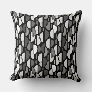 Cojín Decorativo Patrón de media luna 010921 - Monocromo