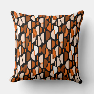 Cojín Decorativo Patrón de media luna 010921 - Naranja