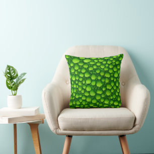 Cojín Decorativo Patrón de mosaico verde