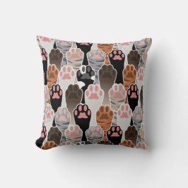 Cojín Decorativo Patrón de muchas paradas de gato