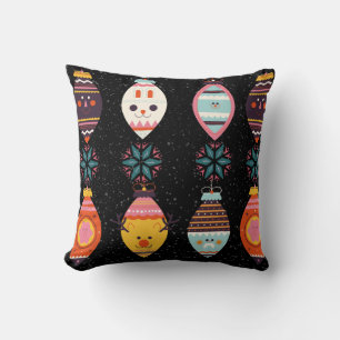 Cojín Decorativo patrón de navidades