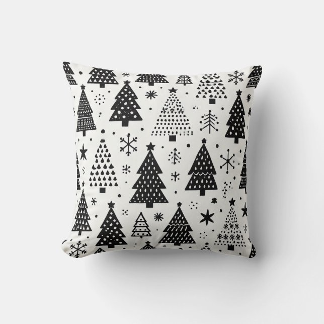 Cojín Decorativo patrón de navidades (Anverso)