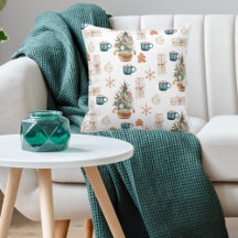 Patrón de Navidades coloridos de moda | Acuarela