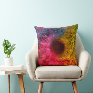 Cojín Decorativo Patrón de nebulosa abstracto - Espacio cósmico col