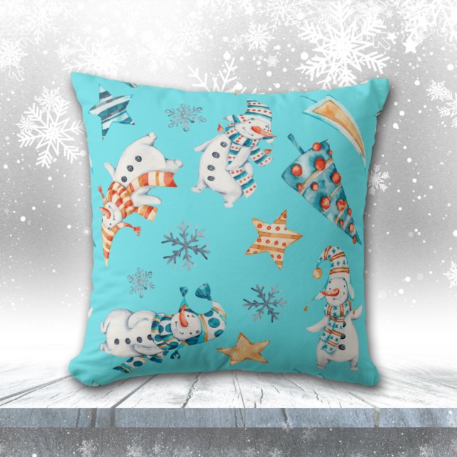 Cojín Decorativo Patrón de Nieve con estilo de Boho (Subido por el creador)