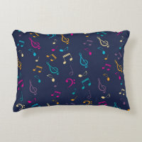 Patrón de notas musicales