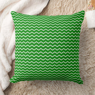Cojín Decorativo Patrón de ondas de chevron dinámico