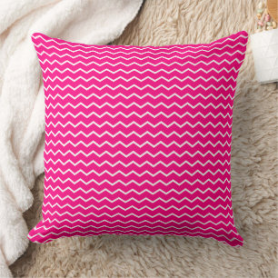 Cojín Decorativo Patrón de ondas de Chevron dinámico