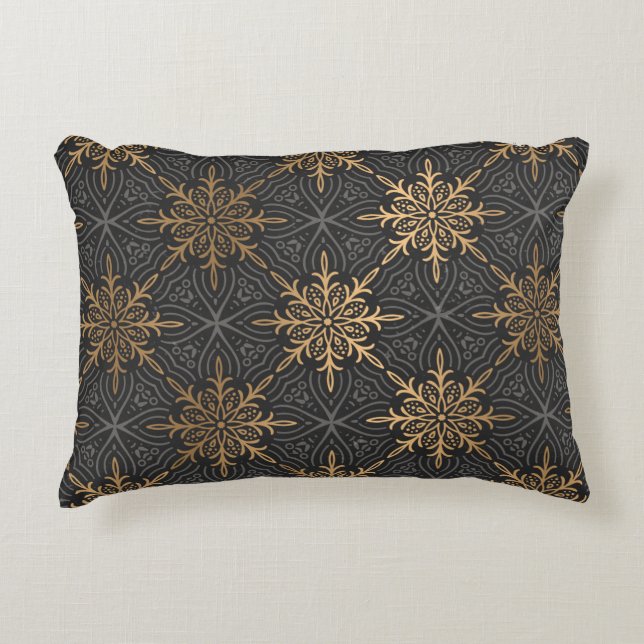 Cojín Decorativo Patrón de ornamentos 3 (Anverso)