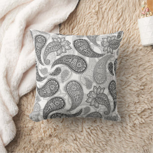 Cojín Decorativo Patrón de Paisley