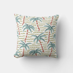 Cojín Decorativo Patrón de palmera