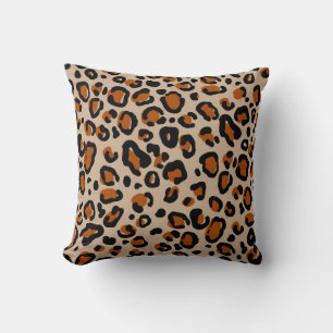 Cojín Decorativo Patrón de piel de leopardo