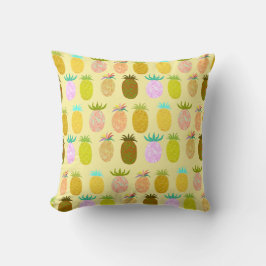 Cojín Decorativo Patrón de Piña Jugosa