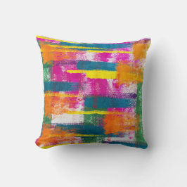 Cojín Decorativo Patrón de pintura abstracta