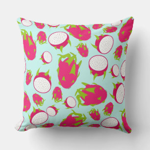 Cojín Decorativo Patrón de Pitahaya