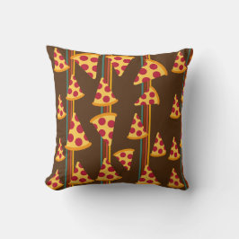 COJÍN DECORATIVO PATRÓN DE PIZZA
