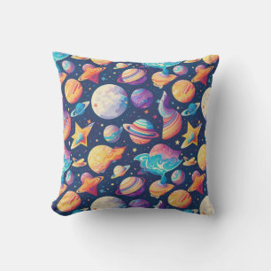 Cojín Decorativo Patrón de planetas Star ans