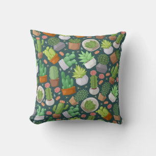 Cojín Decorativo Patrón de planta