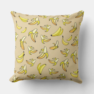 Cojín Decorativo Patrón de Plátano