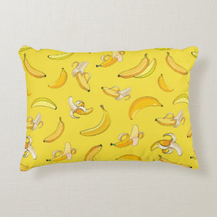 Cojín Decorativo Patrón de plátano 4