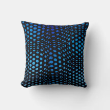 Patrón de punto azul geométrico moderno