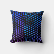 Patrón de punto azul geométrico moderno