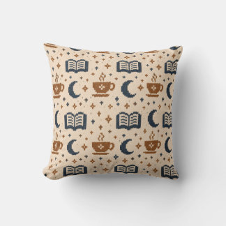 Cojín Decorativo Patrón de punto Jacquard acogedor personalizado