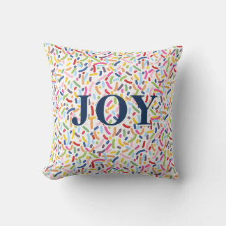 Cojín Decorativo Patrón de Purpurina Colorido JOY