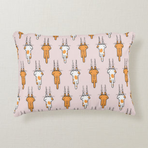 Cojín Decorativo Patrón de rayado de gato