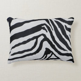 Cojín Decorativo Patrón de rayas de cebra