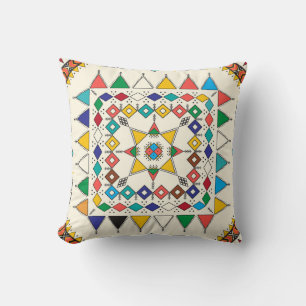 Cojín Decorativo Patrón de repetición geométrica decorativa inspira