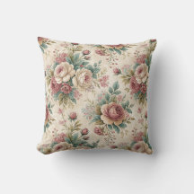 Patrón de rosa inglesa de chintz botánico victoria