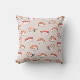 Cojín Decorativo Patrón de sushi nigiri sin soldadura