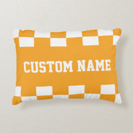 Cojín Decorativo Patrón de tablero de cheques