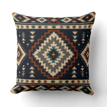 Patrón de Textil Geométrico Oscuro – Azul Marino C