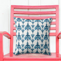 Patrón de Toile Francés Azul