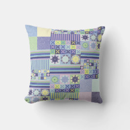 Cojín Decorativo Patrón de una manta crujiente de Bonito de Nanna