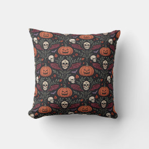 Cojín Decorativo Patrón de vibraciones de Halloween