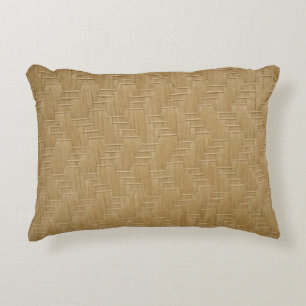COJÍN DECORATIVO PATRÓN DE WICKER