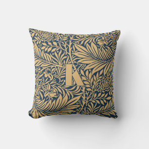 Cojín Decorativo Patrón de William Morris Larkspur